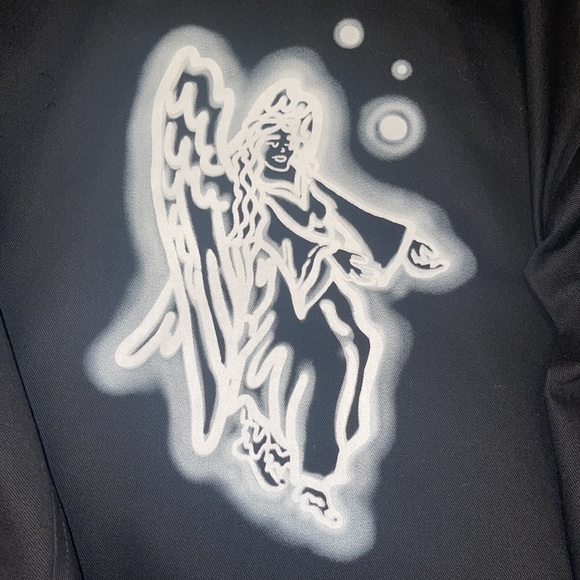 We11Done Denim Angel Hoodie - Picture 2 of 10